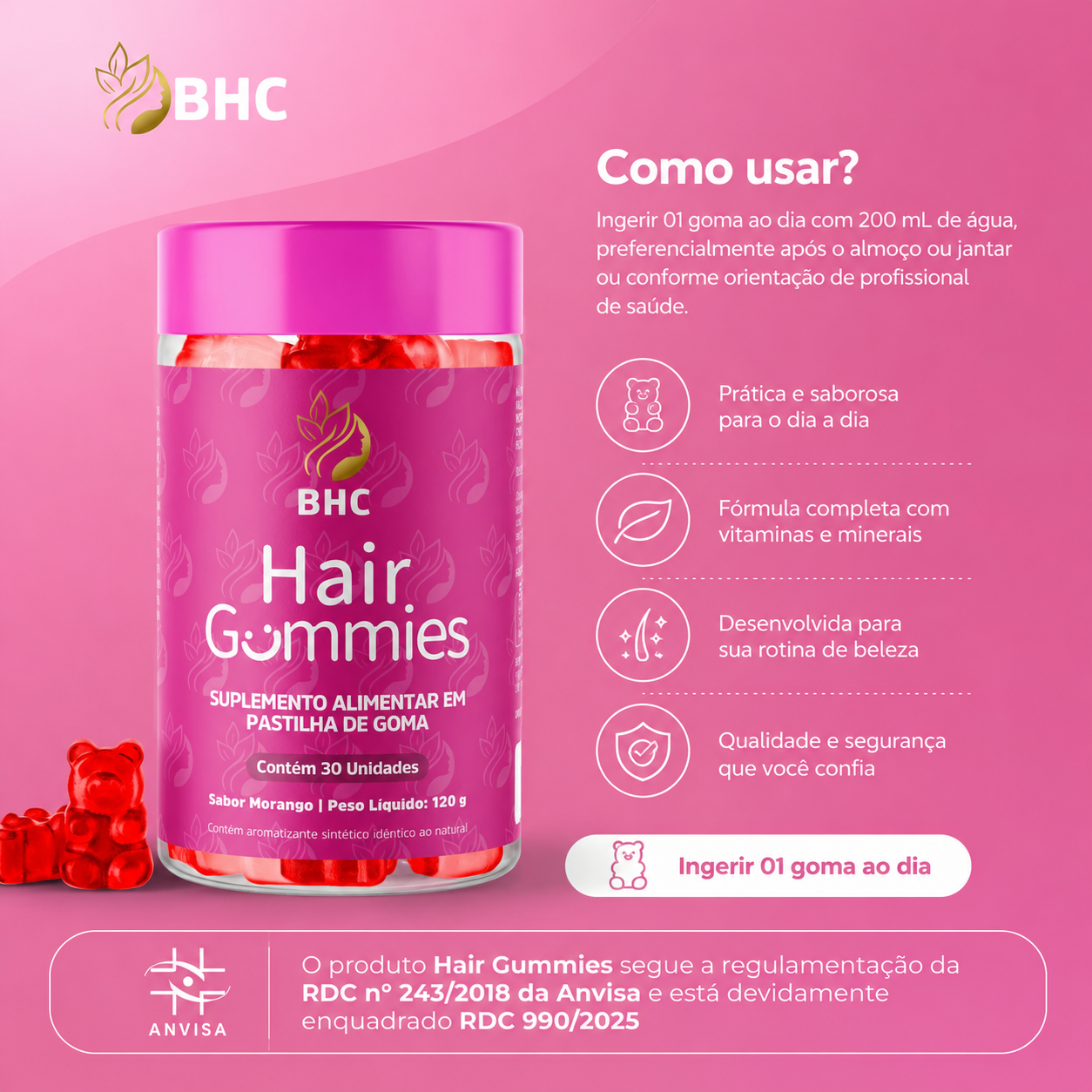 BHC HAIR GUMMIES