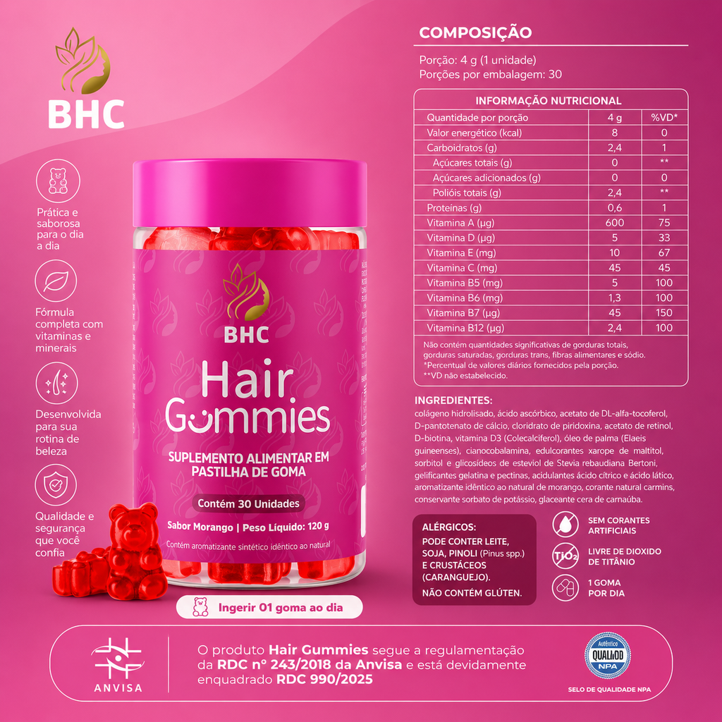 BHC HAIR GUMMIES
